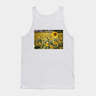 One Sunflower is Heads Above the Rest Tank Top